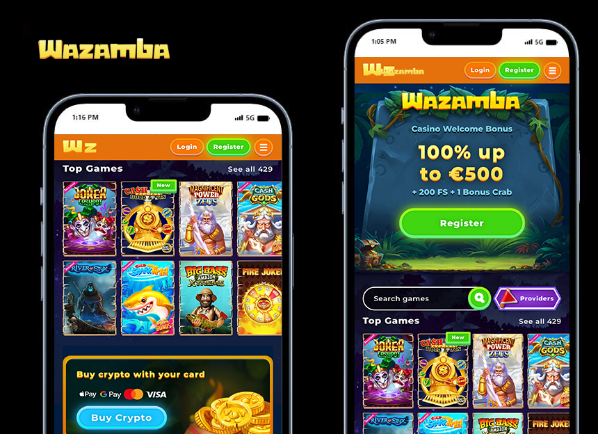 Wazamba Cookies Policy 